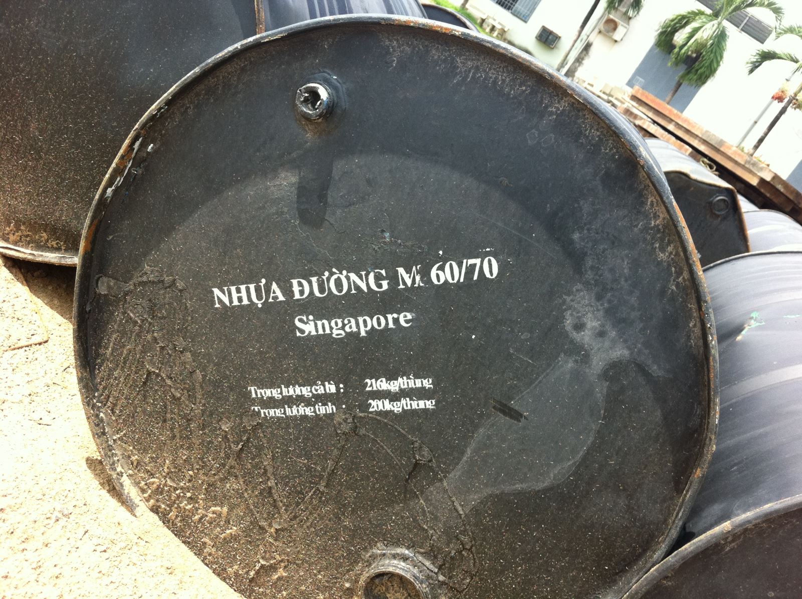 Nhựa đường không nhãn mác, xuất xứ chung chung